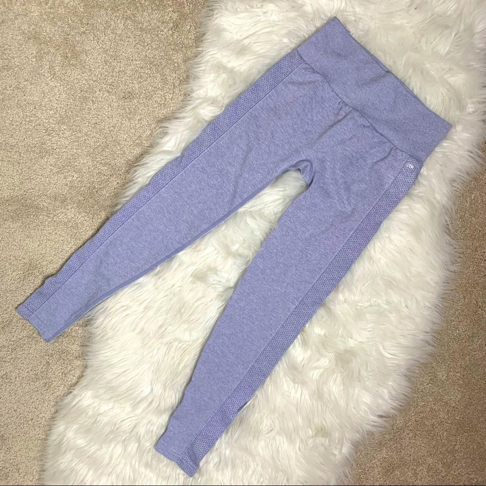 Marika Seamless Ankle Legging HEATHER BLUE / GREY NWOT